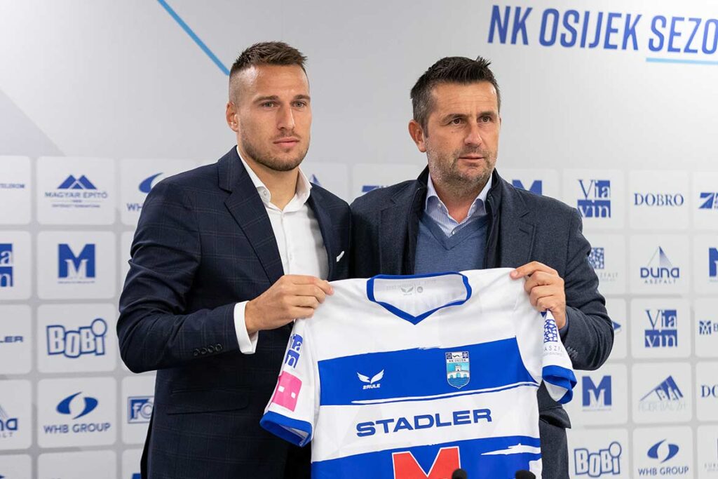 U Press salonu Osijeka predstavljen 28-godišnji veznjak Josip Vuković