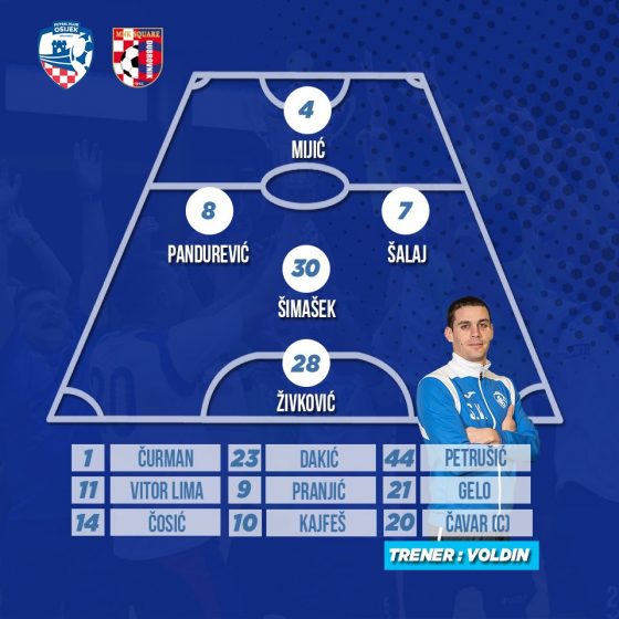 Osijek u posljednjoj minuti ostao bez pobjede