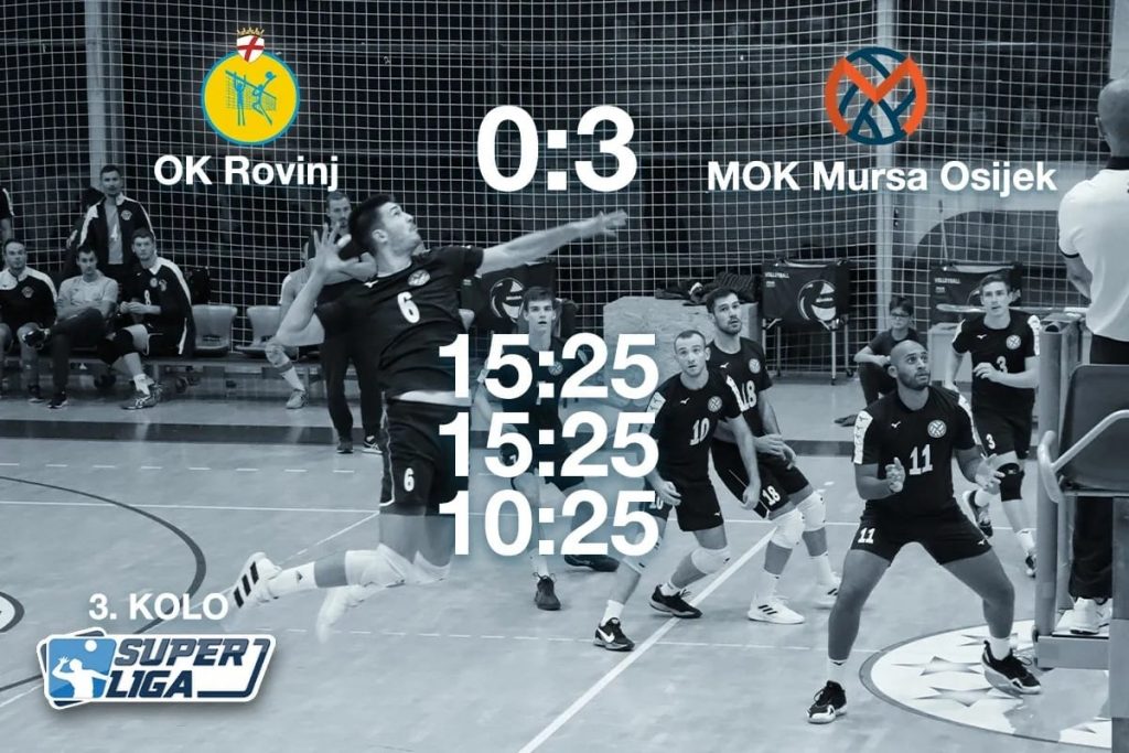 Uvjerljive pobjede odbojkaša Murse i Marsonije