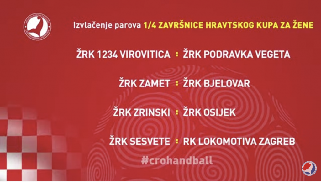 Izvučeni parovi četvrtfinala – Osječanke putuju u Čakovec