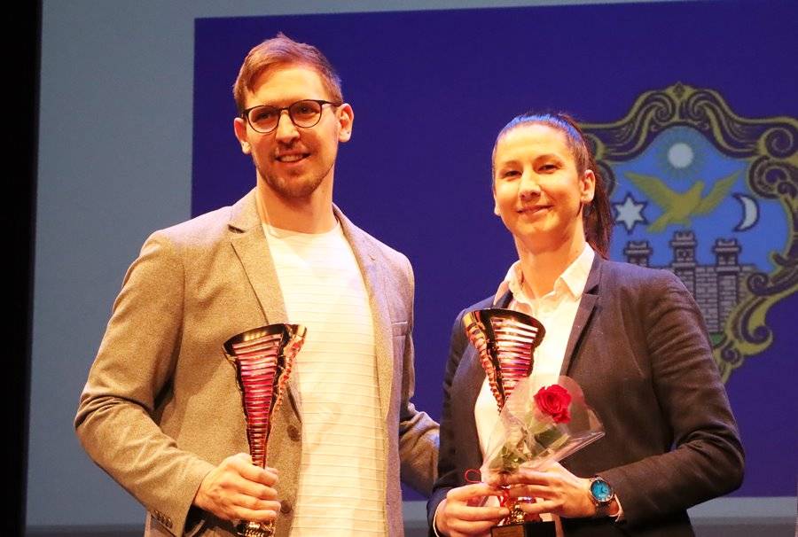 Jelena Ivezić i Ivan Antunović najbolji sportaši Požege u 2023. godini