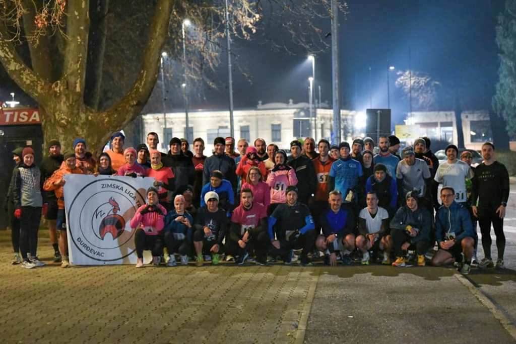 Završila 2. zimska liga trčanja u Đurđevcu: sudjelovalo 75 trkača i trkačica