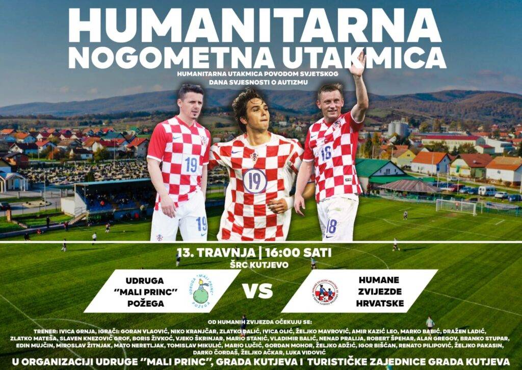 Hrvatske humane zvijezde igraju u Kutjevu za Male prinčeve