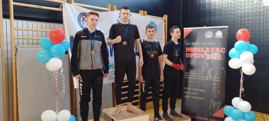 Borci požeškog kluba na Moslavac Open 2023 nanizali 4 pobjede i osvojili 2 zlata i srebro