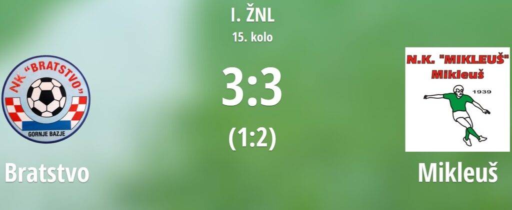1. ŽNL VPŽ: Kiša golova u Gornjem Bazju, palo čak šest golova