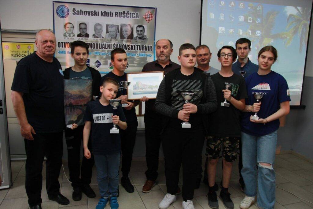 Velečasni Fide majstor Josip Soldo osvojio 21. Šahovski memorijal u Ruščici 2023.