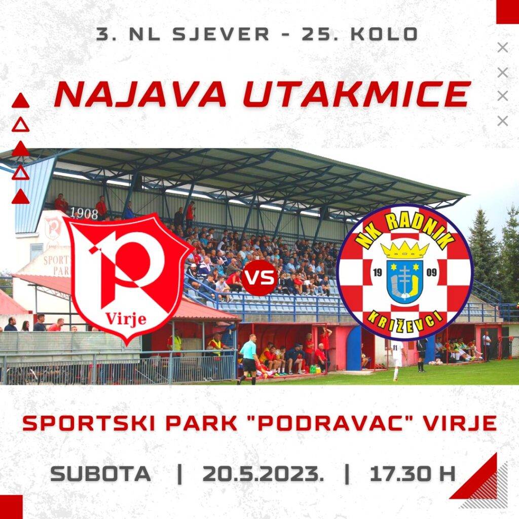 Treća NL Sjever: Ludbreg i Virje domaćini kandidatima za naslov prvaka