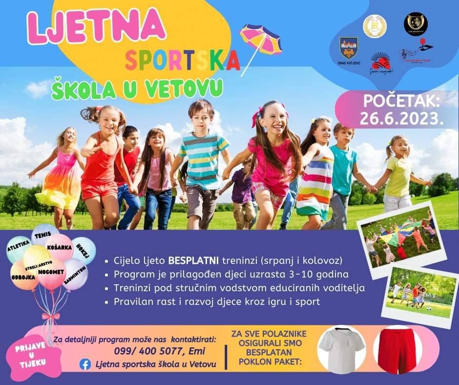 La Bella Vita: Dođite na Ljetnu sportsku školu u Vetovo!