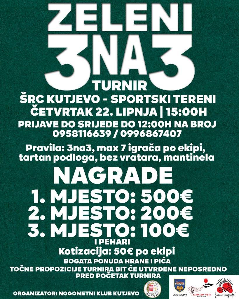 U Kutjevu u četvrtak premijerni i jedinstveni malonogometni turnir