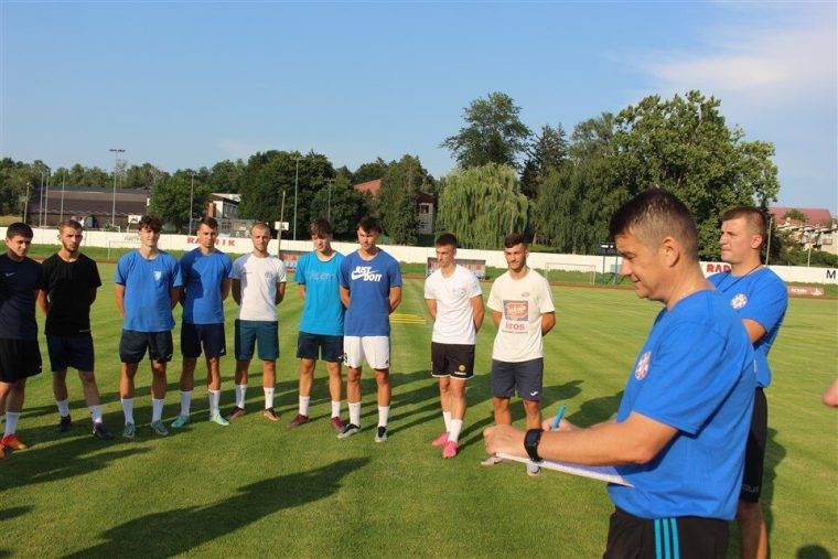 Mario Vodanović okupio križevačke nogometaše i krenuo s radom