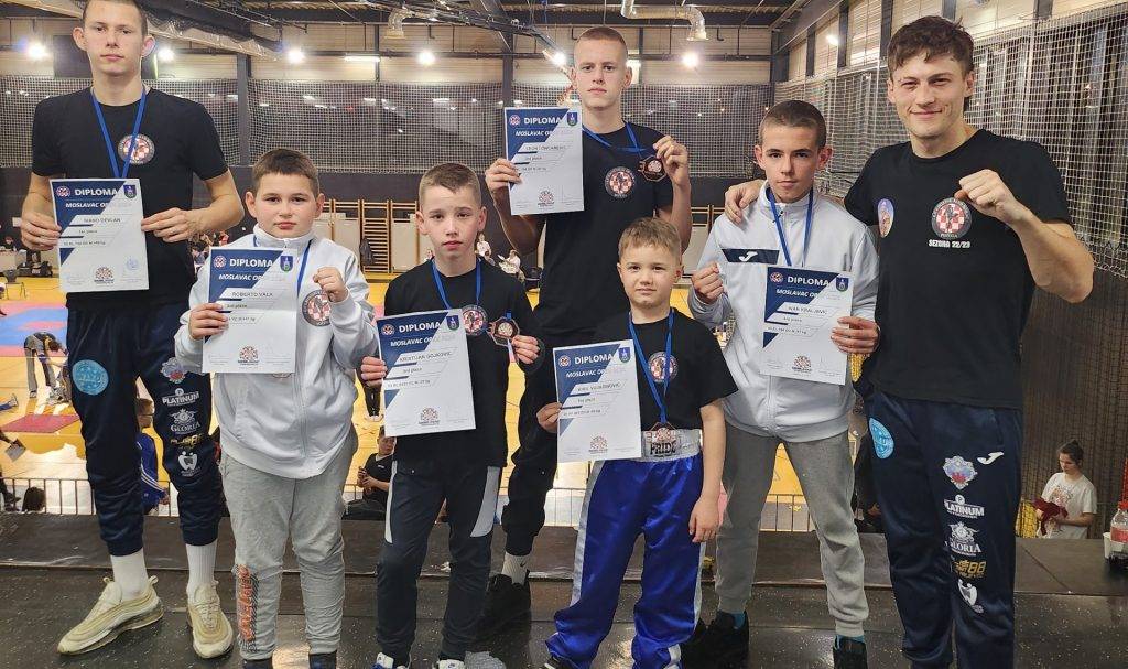 Tim Borac uspješan na Moslavac Openu sa sedam odličja – Ivano i Cristiano zlatni