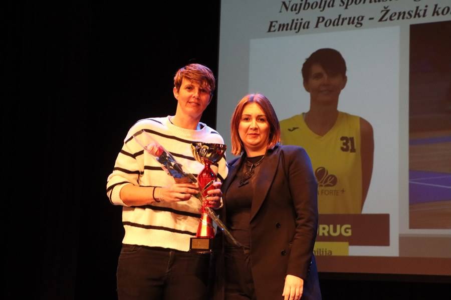 Emilija Podrug i Karlo Gregurić najbolji sportaši Požege za 2023. godinu
