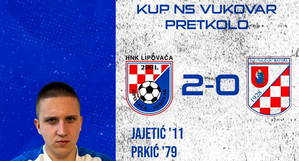 Odigrano pretkolo kupa NS Vukovar