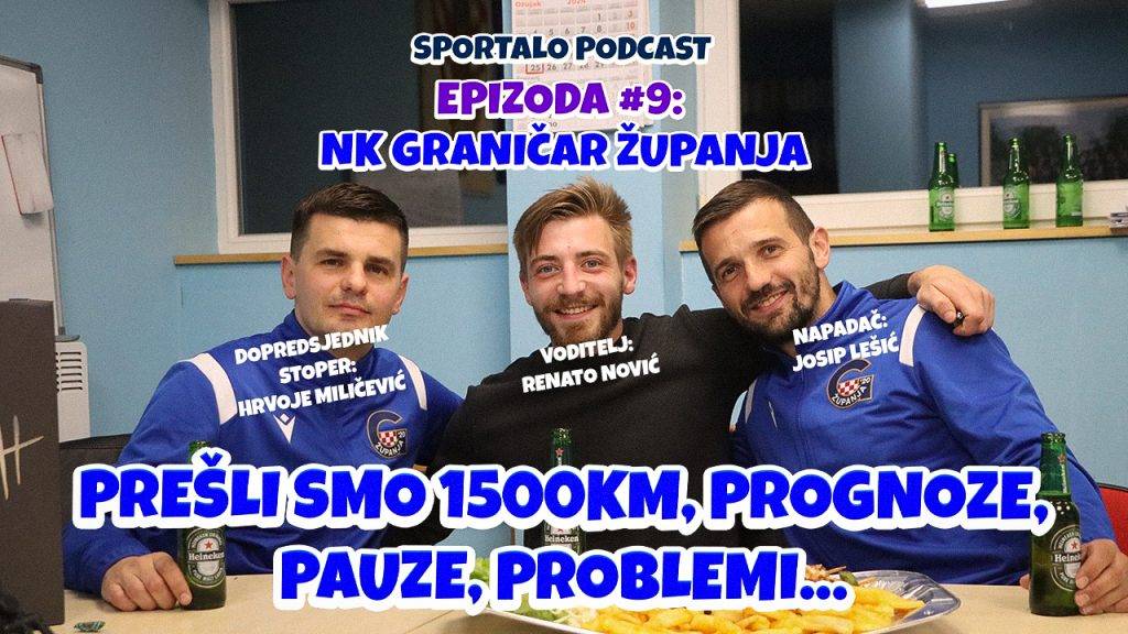 Večeras pogledajte Sportalo podcast sa Josipom Lešićem i Hrvojem Miličevićem