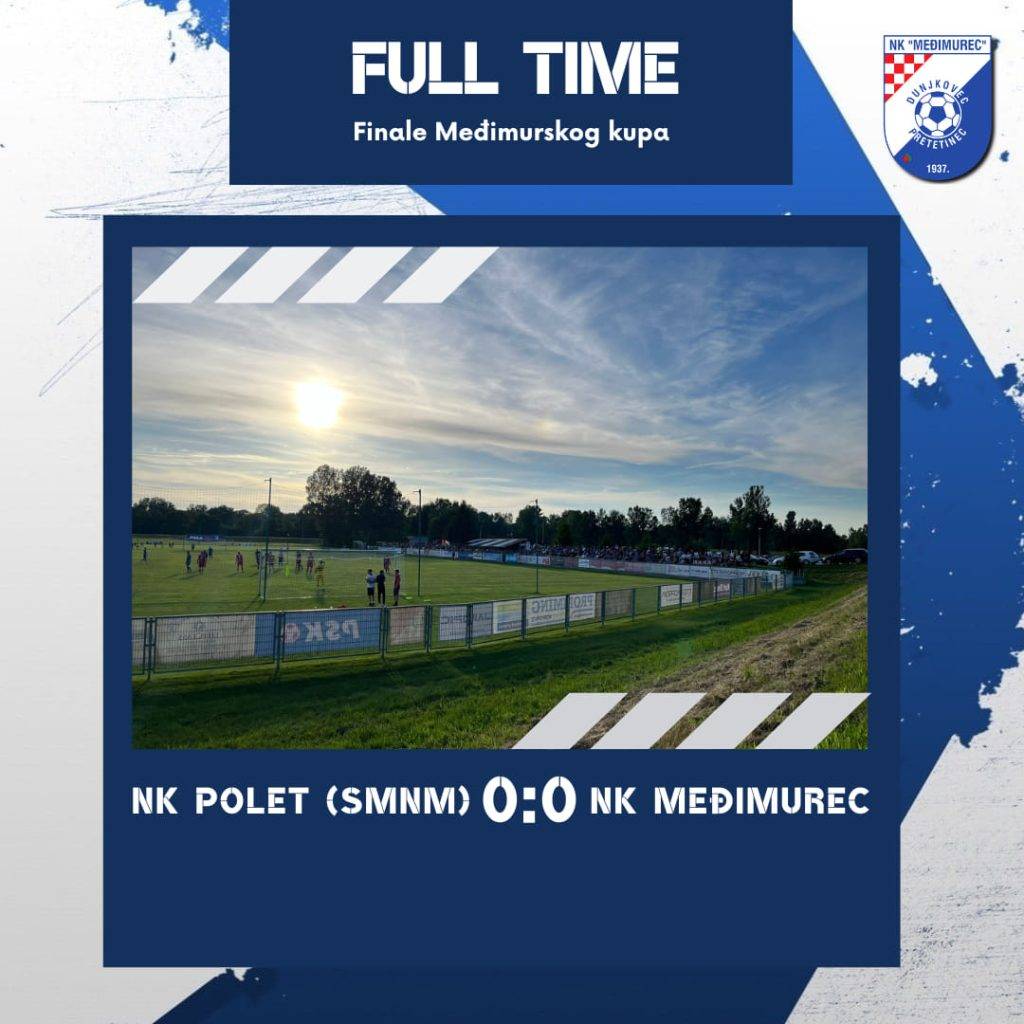 KUP Međimurskog saveza: Polet i Međimurec otvorili finale bez pogodaka