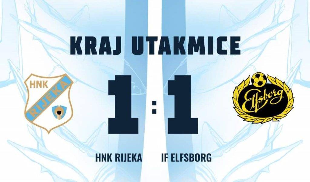 Rijeka vs Elfsborg: Remi na Rujevici, odluka u Švedskoj