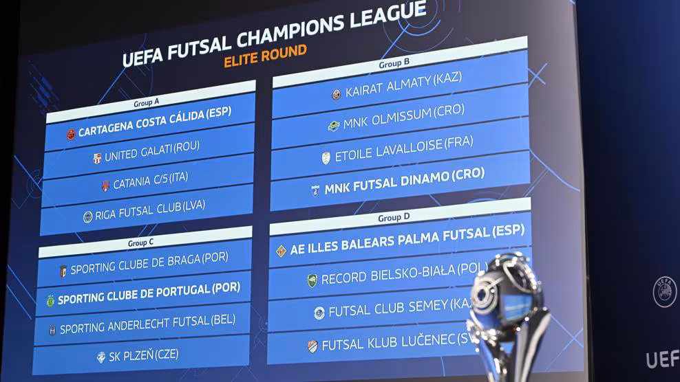 Futsal Dinamo i Olmissum u istoj grupi Elitne runde LP! Dinamo domaćin!