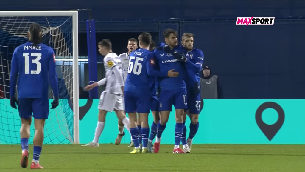 Na koga se to Kulenović ljuti? Dinamov napadač jučer ponovio ‘mrki’ pogled s utakmice protiv Istre